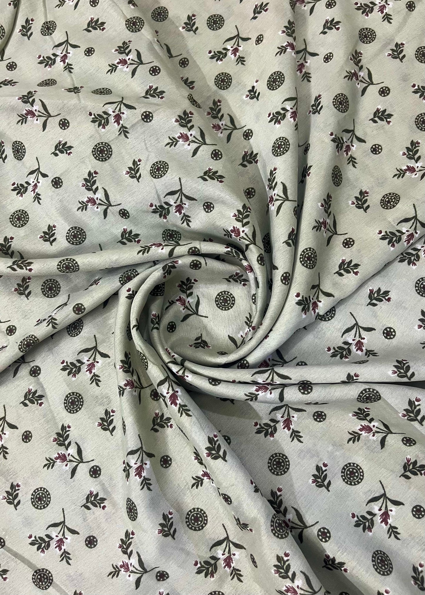 2 In 1  Printed Namaz Chaddar + Abaya 74 With Sleeves And Niqab (Stitched)
