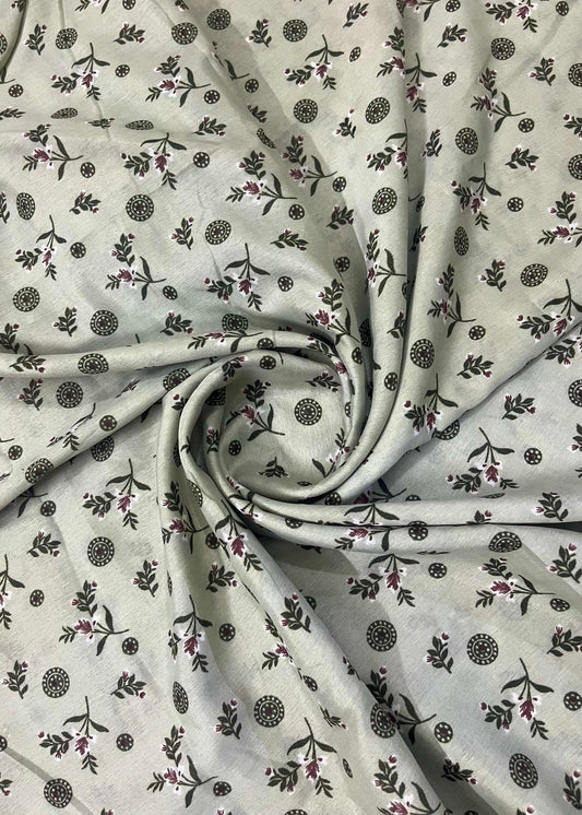 2 In 1  Printed Namaz Chaddar + Abaya 74 With Sleeves And Niqab (Stitched)