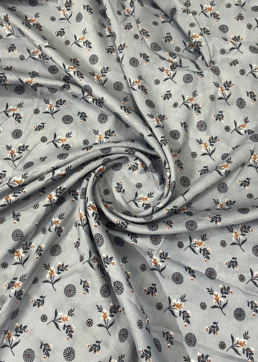 2 In 1  Printed Namaz Chaddar + Abaya 76 With Sleeves And Niqab (Stitched)