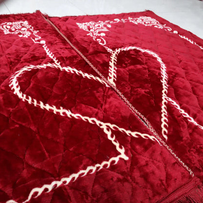 Couple Prayer Mat-Maroon